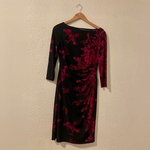 Lauren Ralph midi dress